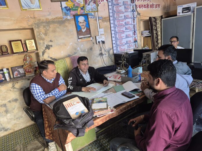 बकानी व सुनेल ब्लॉक के विद्यालयों का निरीक्षण,