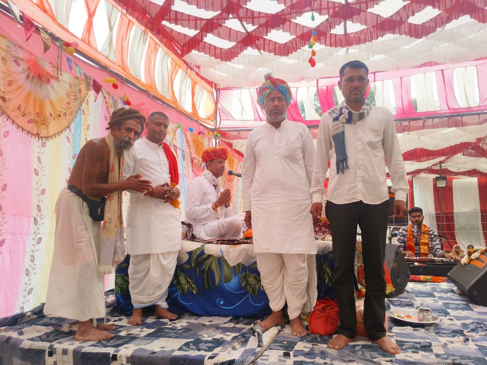 बूरखेड़ी में श्रीमद् भागवत कथा का भक्तिमय समापन, पूर्णाहुति पर पाया महाप्रसाद