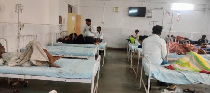 रायपुर में मौसम की मार