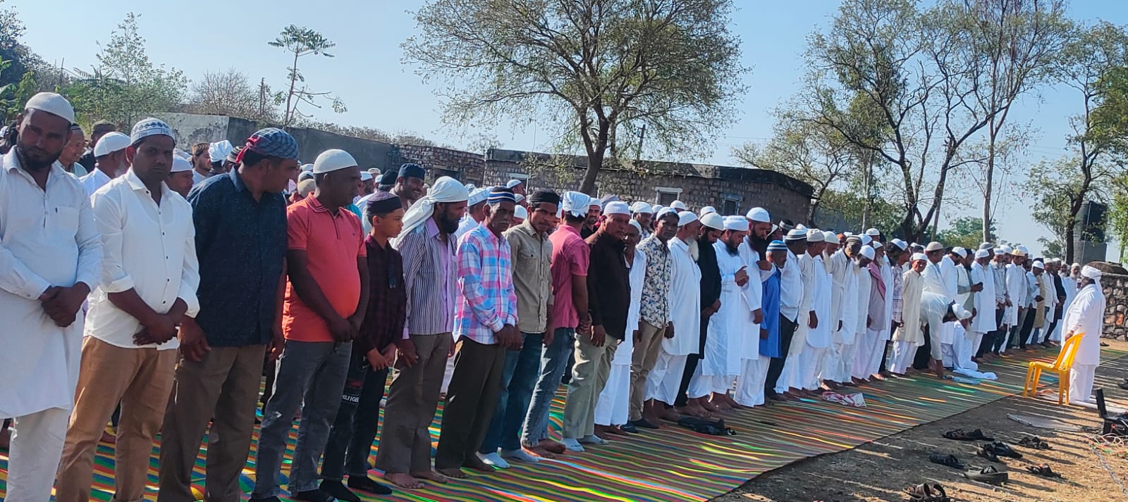 रायपुर में ईद का उल्लास