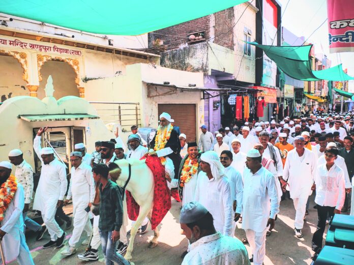 पिड़ावा में ईद-उल-फितर का जश्न