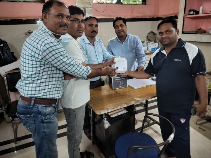 Pirawa-jain-samaj-news उप जिला अस्पताल पिड़ावा को मिली हाई क्वालिटी नेबुलाइजर मशीन